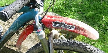 THE Industries front mudguard - the best there is.