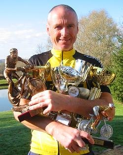 Me with this years trophies.